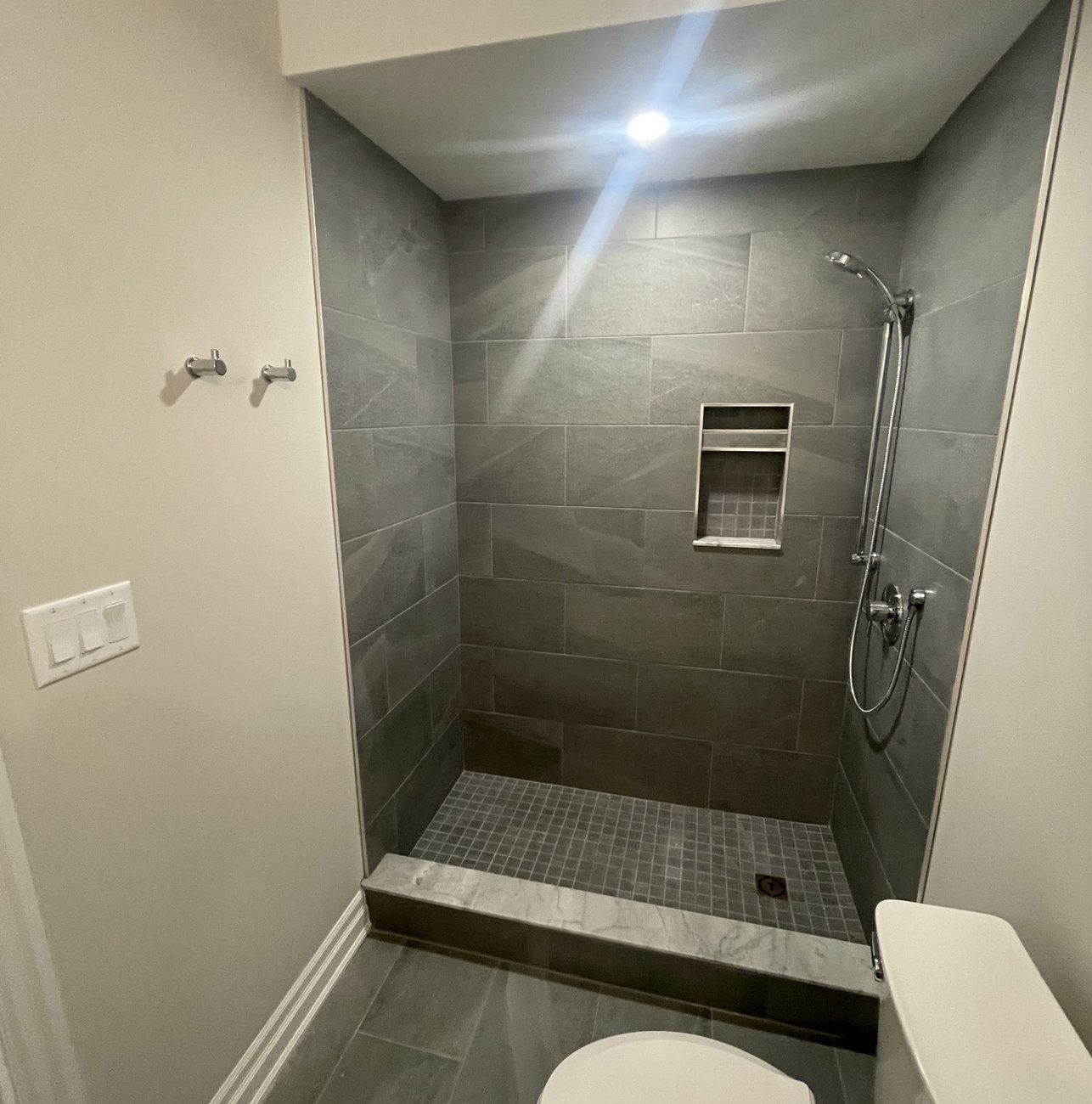 bathroom renovation by Baird Construction serving Kitchener-Waterloo, Ontario